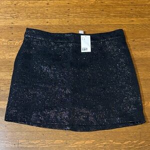 H&M Black Mini Skirt